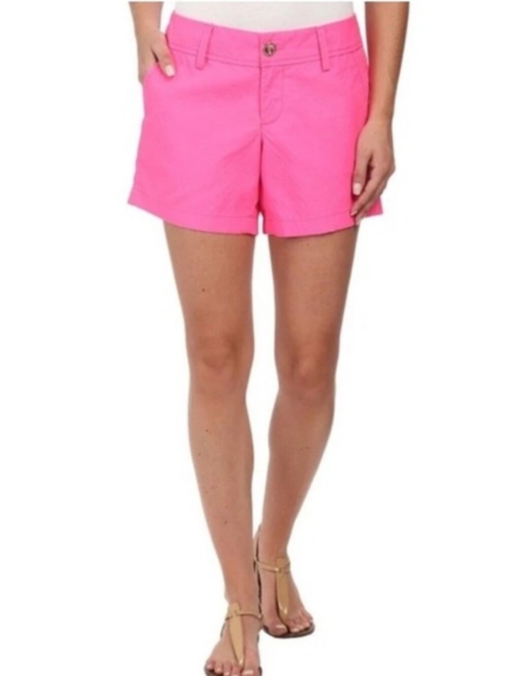 Lilly Pulitzer The Callahan Textured Shorts Size 4